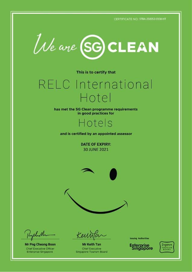 Relc International Hotel Singapur Exteriér fotografie